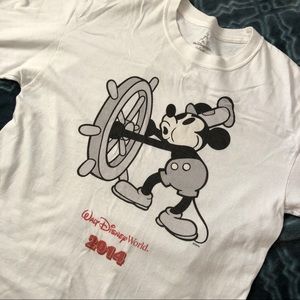 DISNEY WORLD 2014 Mickey graphic tee